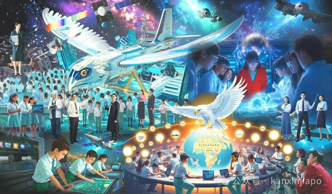 当AI邂逅星辰!中国教授这幅神作,让新加坡总统直呼惊艳