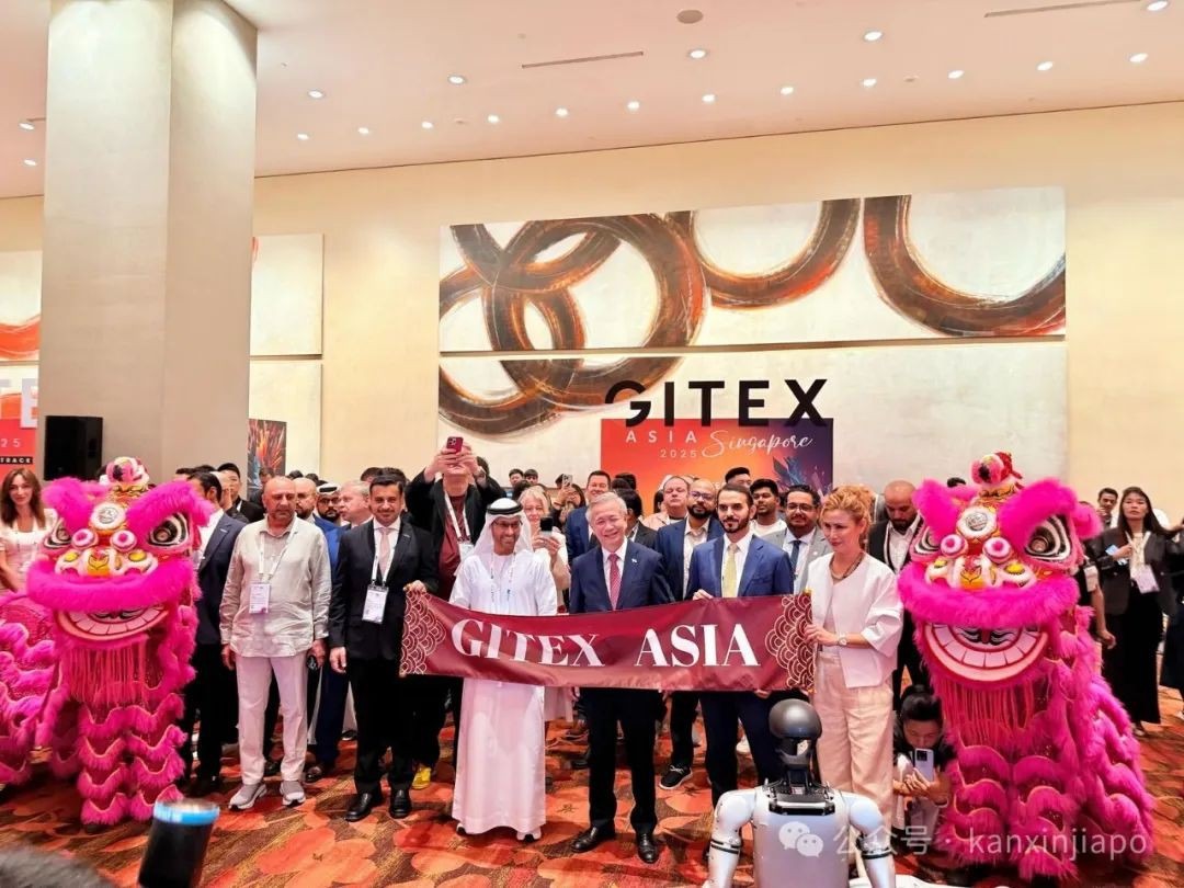 GITEX ASIA 2025 新加坡完美谢幕，看完三天展会，感觉活在科幻片里！