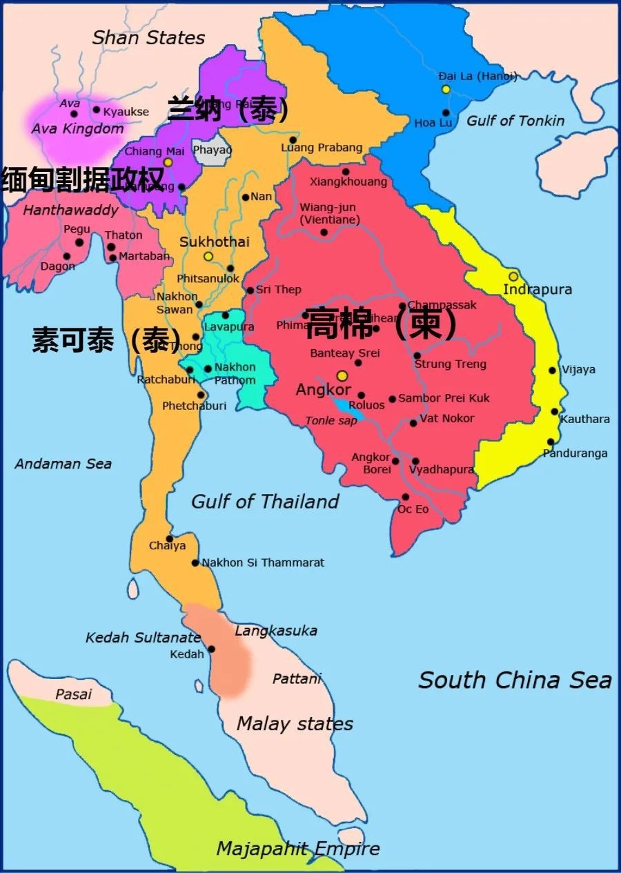 泰国和缅甸为什么打了300年的战争？