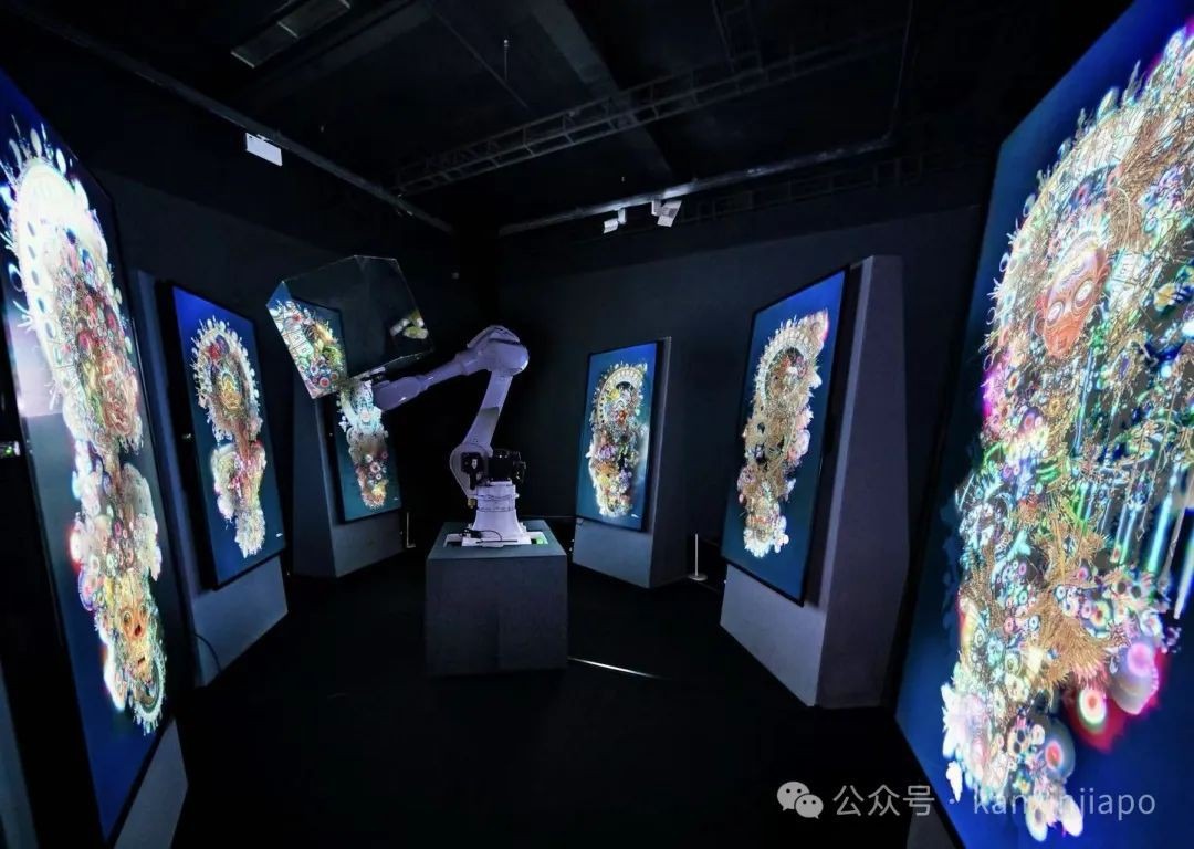 当AI邂逅星辰!中国教授这幅神作,让新加坡总统直呼惊艳