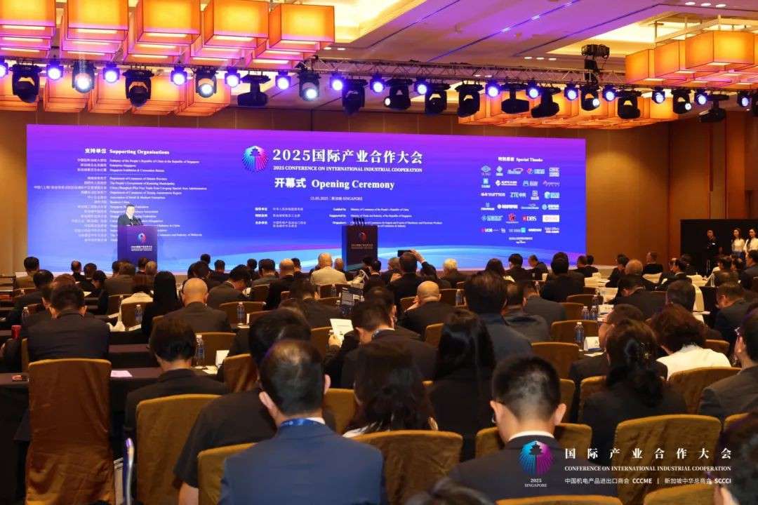 600精英齐聚新加坡!2025国际产业合作大会盛大开幕