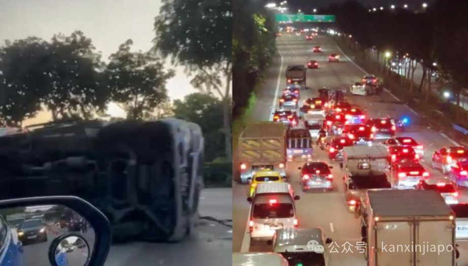 宏茂桥路段清晨又发生严重车祸，CTE早高峰瘫痪，拥堵超3小时