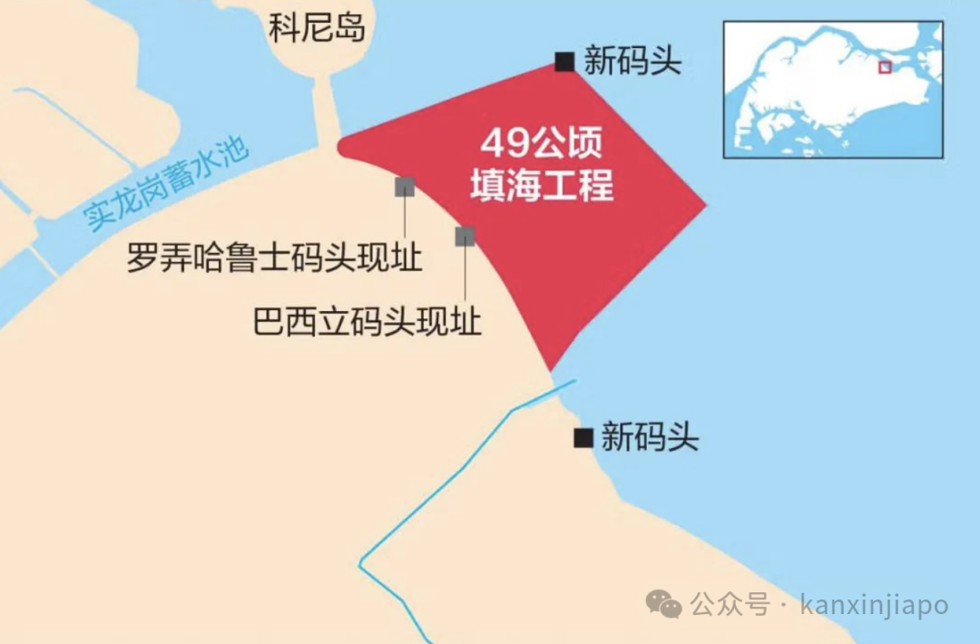 新加坡再填海,69个足球场大,未来地图又要改!
