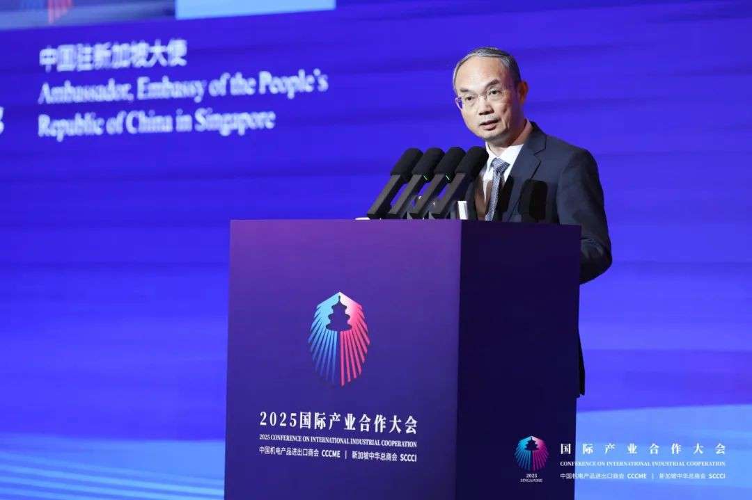 600精英齐聚新加坡!2025国际产业合作大会盛大开幕