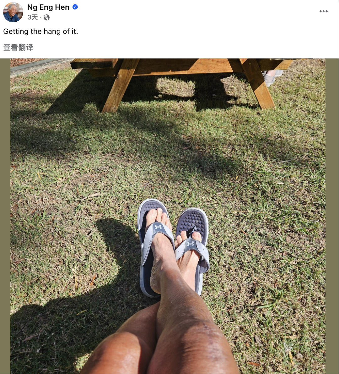 新加坡副总理和防长同日告别政坛,晒起退休后生活