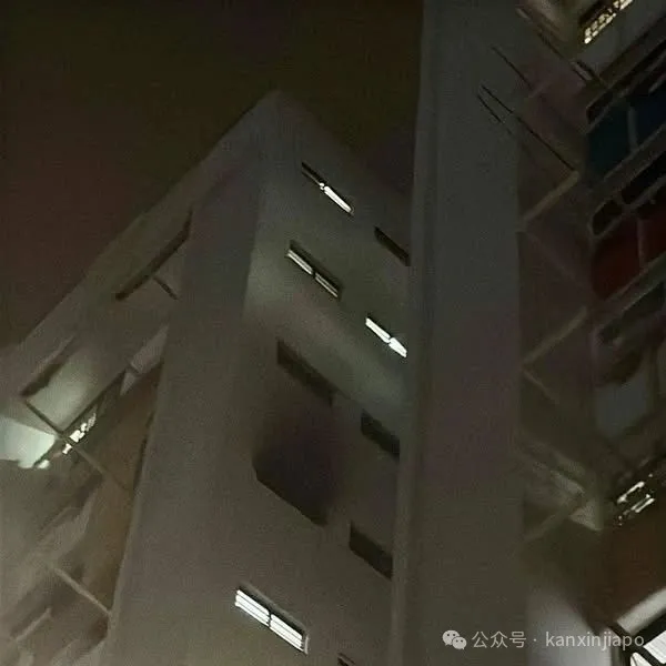 新加坡组屋大火!浓烟直窜6层楼,多人烧伤