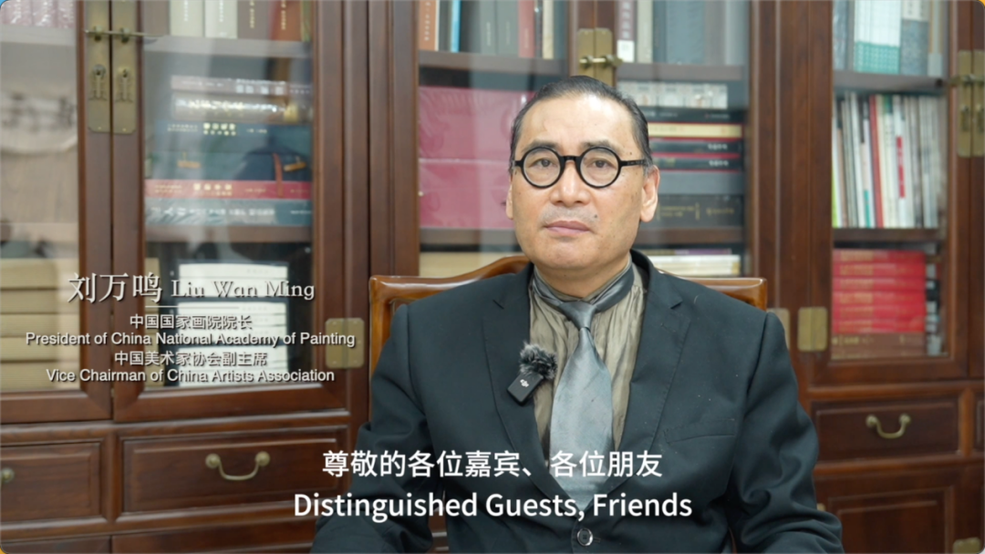中国国家画院领衔文化交流！50幅典藏力作空降新加坡，开幕式高光时刻全收录