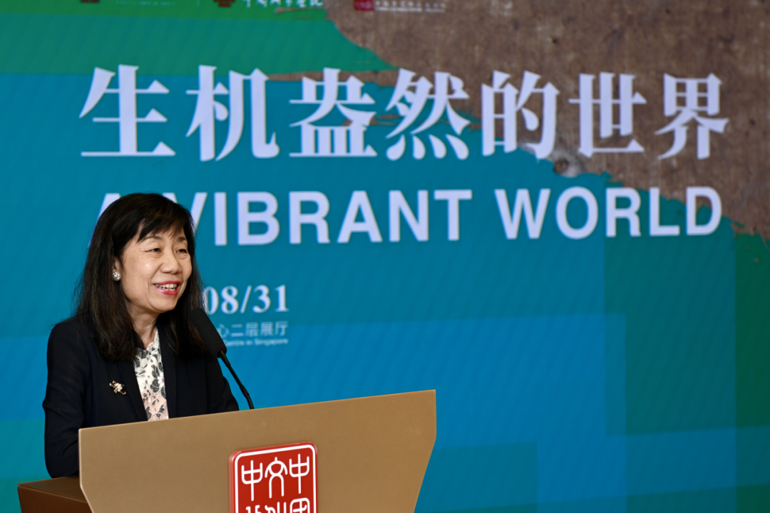 中国国家画院领衔文化交流！50幅典藏力作空降新加坡，开幕式高光时刻全收录