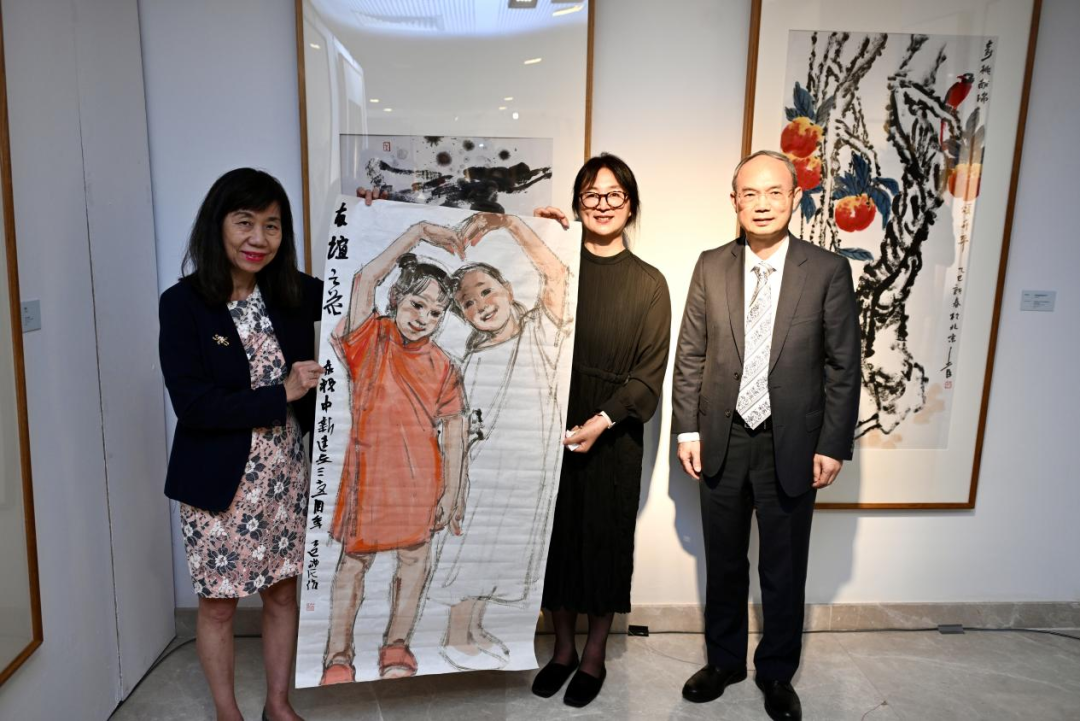 中国国家画院领衔文化交流！50幅典藏力作空降新加坡，开幕式高光时刻全收录