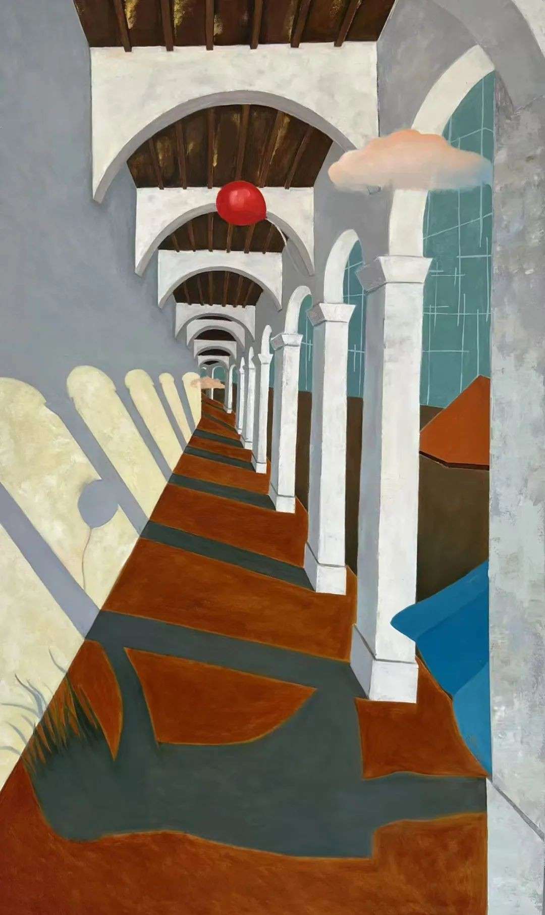 她18岁背弃父母意愿,来到新加坡打拼,事业巅峰却改行画画,如今在新加坡首办个展