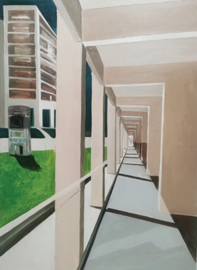 她18岁背弃父母意愿,来到新加坡打拼,事业巅峰却改行画画,如今在新加坡首办个展