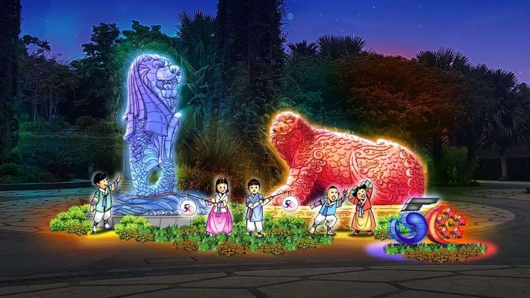 滨海湾花园中秋灯会登场!提灯笼、做手工、吃美食全免费