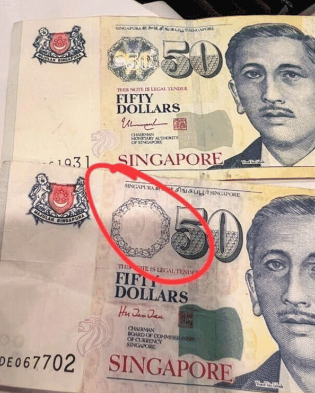 新加坡惊现50元假钞？金管局回应