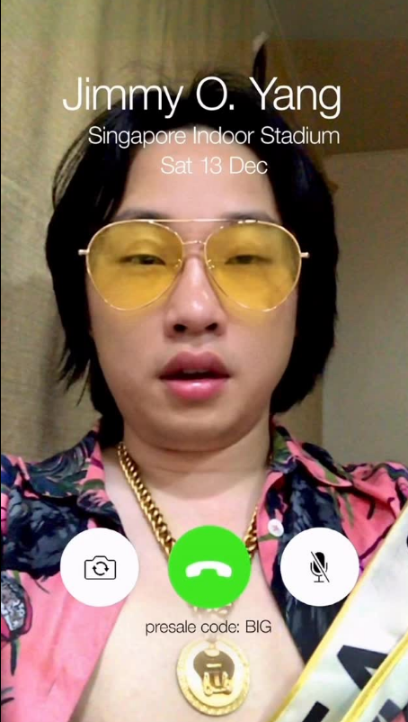 爆满！Jimmy O Yang新加坡巡演将加演第三场，场地升级