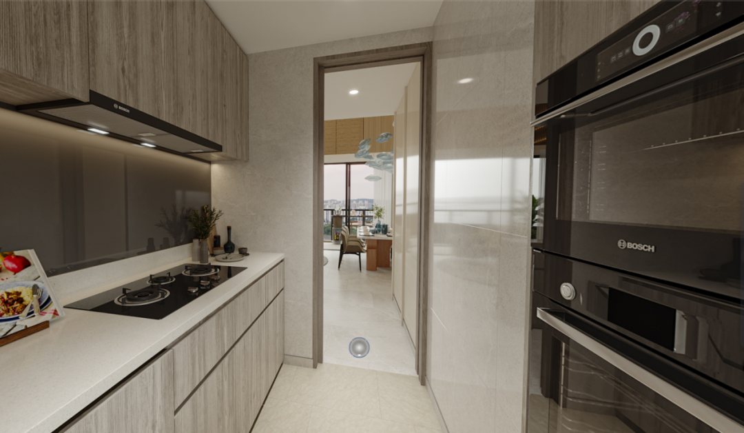 嘉湖庭The LakeGarden Residences顶层复式Penthouse，裕廊湖区顶配私宅之选