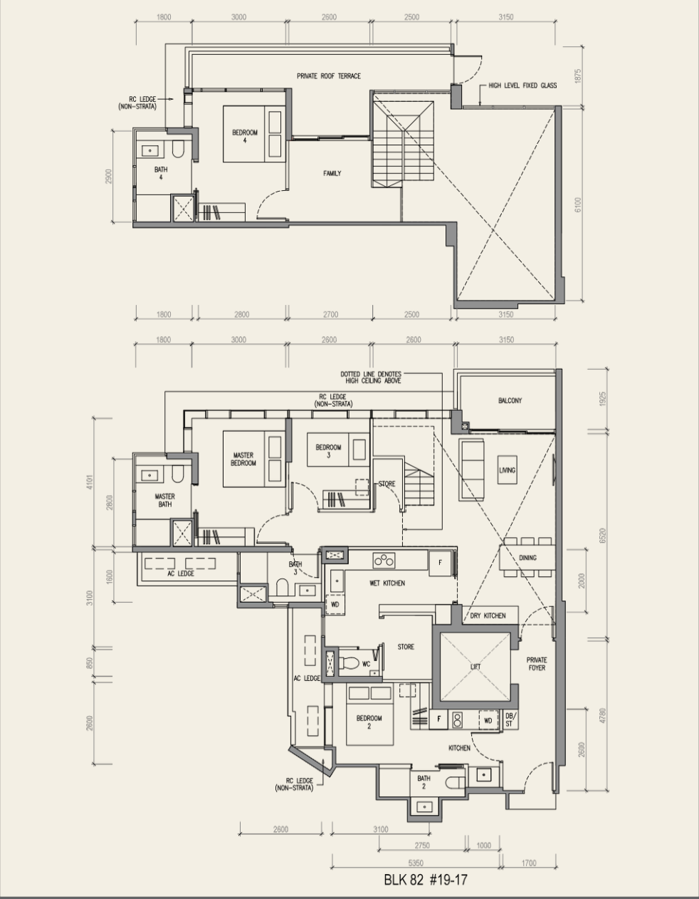 嘉湖庭The LakeGarden Residences顶层复式Penthouse，裕廊湖区顶配私宅之选