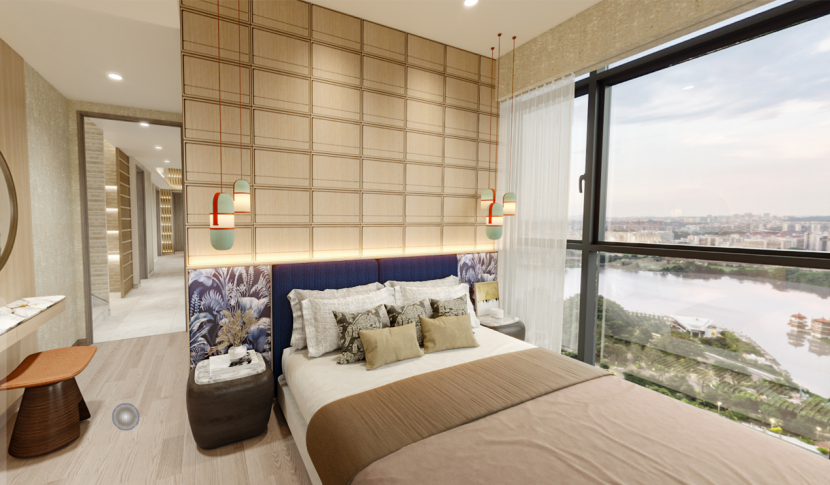 嘉湖庭The LakeGarden Residences顶层复式Penthouse，裕廊湖区顶配私宅之选