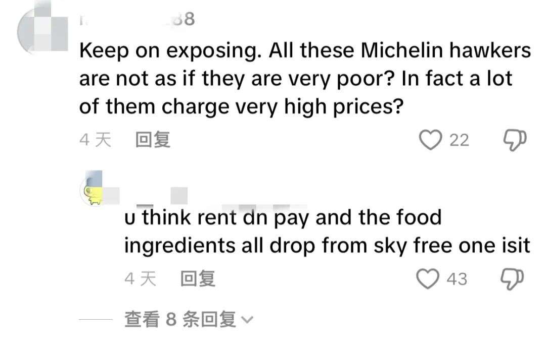网红吐槽米其林小贩掀口水战，讲真话还是搏流量？新加坡网友吵翻天！