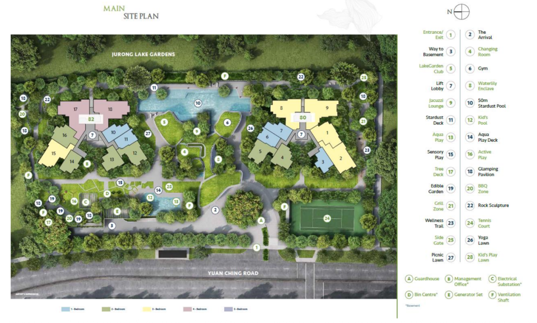 嘉湖庭The LakeGarden Residences顶层复式Penthouse，裕廊湖区顶配私宅之选
