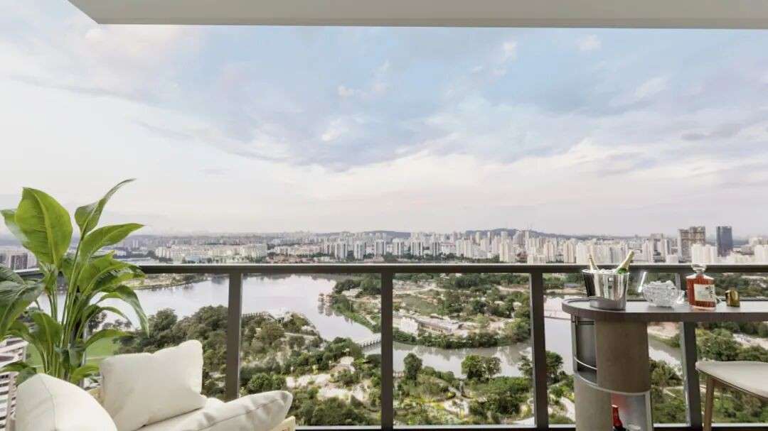 嘉湖庭The LakeGarden Residences顶层复式Penthouse，裕廊湖区顶配私宅之选
