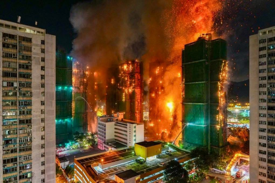 香港最严重火灾55人死，37岁殉职消防员妻已怀孕，全港哀痛