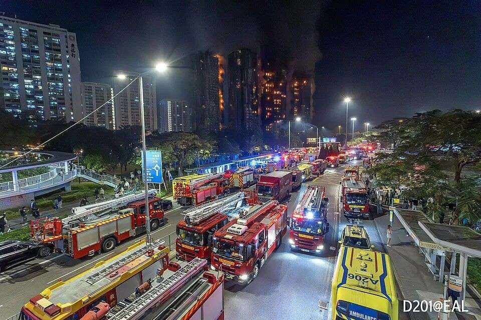 香港最严重火灾55人死，37岁殉职消防员妻已怀孕，全港哀痛