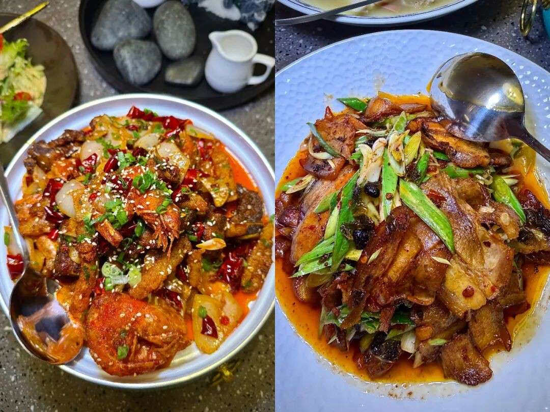 融合川菜宽窄巷子在淡滨尼双店齐开,机器人迎宾,开业福利炸翻天