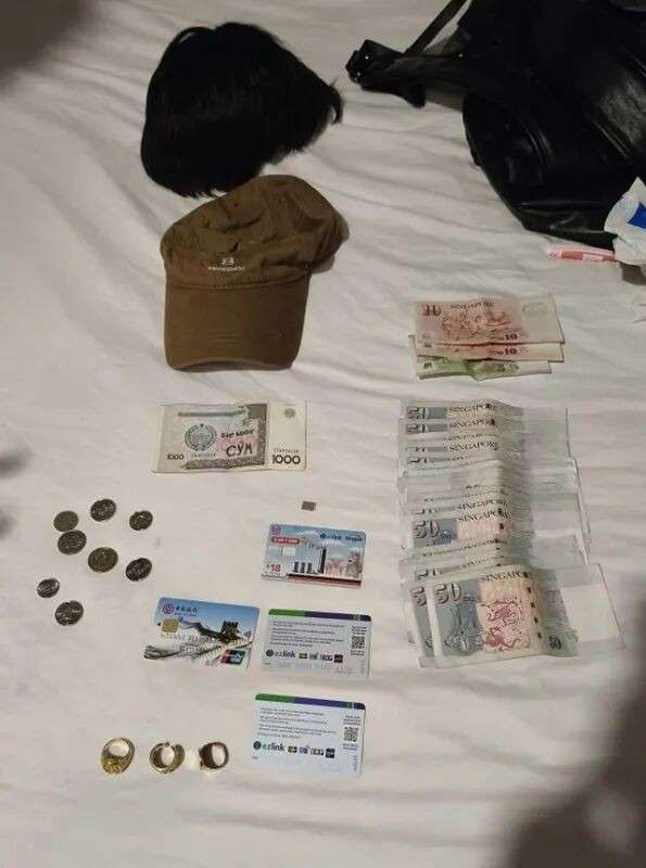 新加坡豪宅区一路行窃,40岁外国籍男子被捕后,搜出假发与珠宝