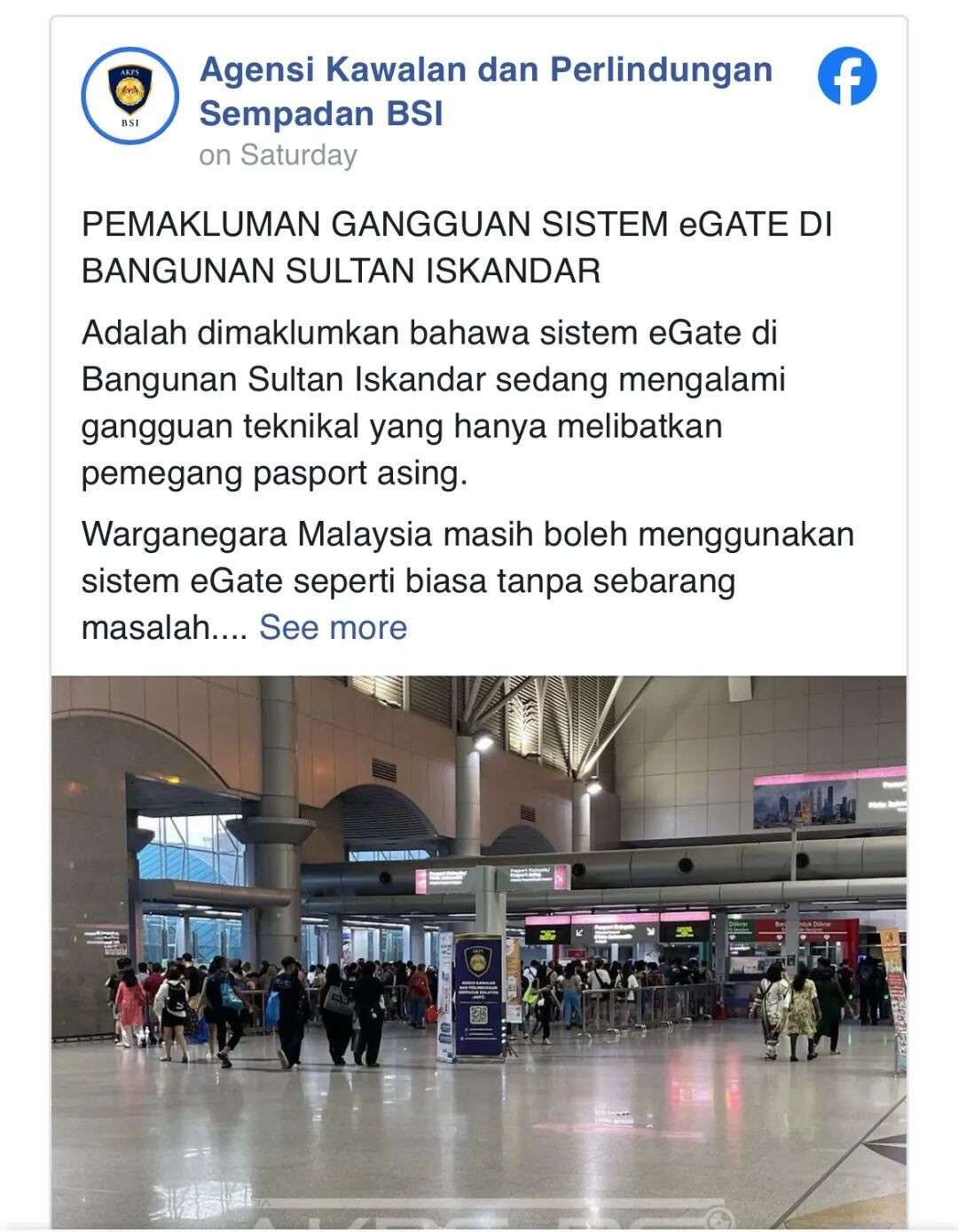新马关口又大堵!一大堆新加坡人被滞留关卡