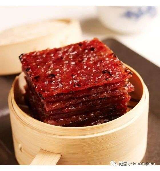 一片肉干等于1碗半米饭...新加坡年货热量之王居然是不起眼的它