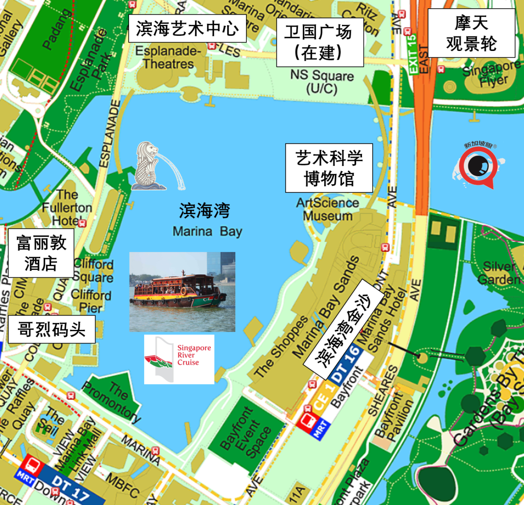 穷游新加坡:鱼尾狮公园教科书级别逛法,周边还有隐藏彩蛋