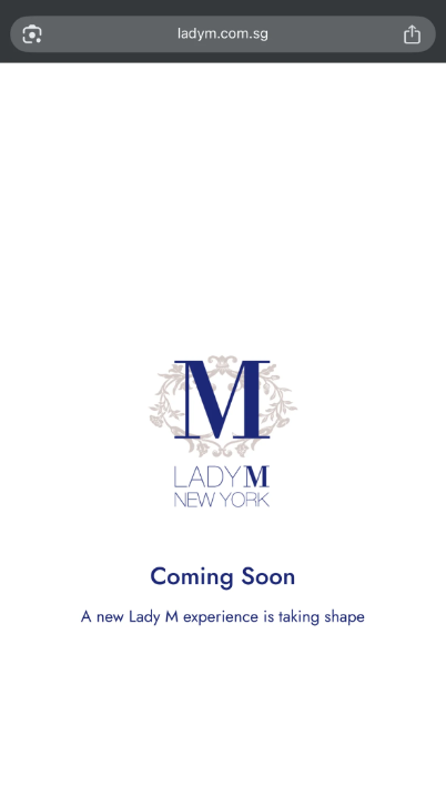 Lady M新加坡门店都关了，连官网都没了？