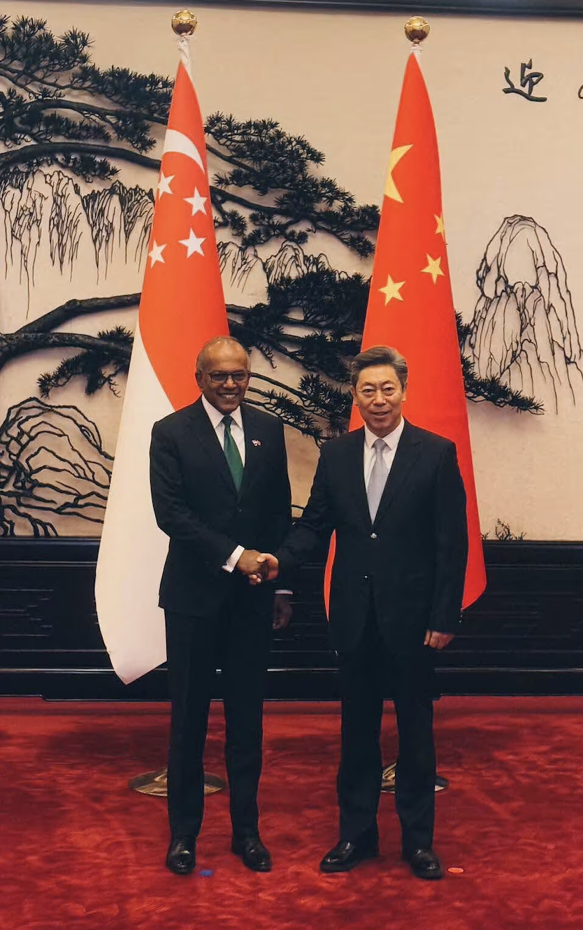 新加坡联手中国扫毒打诈！尚穆根访华4天，竟谈了这些…
