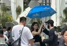 黄晓明与一女子同游新加坡,疑似新女友