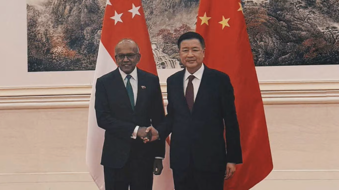 新加坡联手中国扫毒打诈！尚穆根访华4天，竟谈了这些…