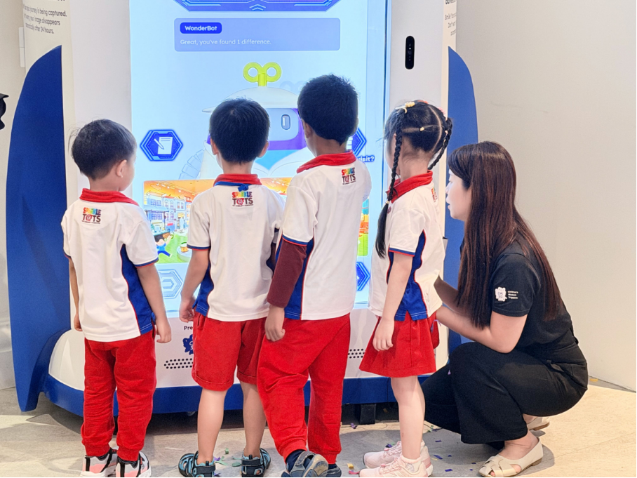 在新加坡,AI 正在走进孩子的第一座博物馆