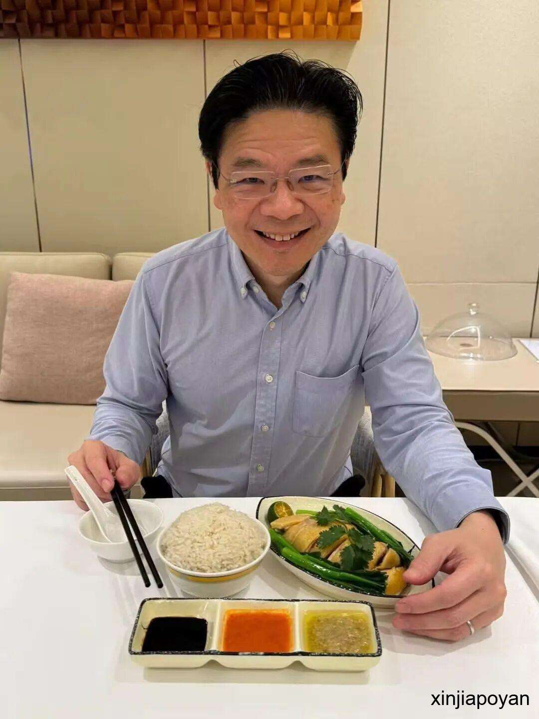 新加坡总理黄循财访华全记录：海南吃鸡饭，香港谈合作，这趟行程信息量很大！