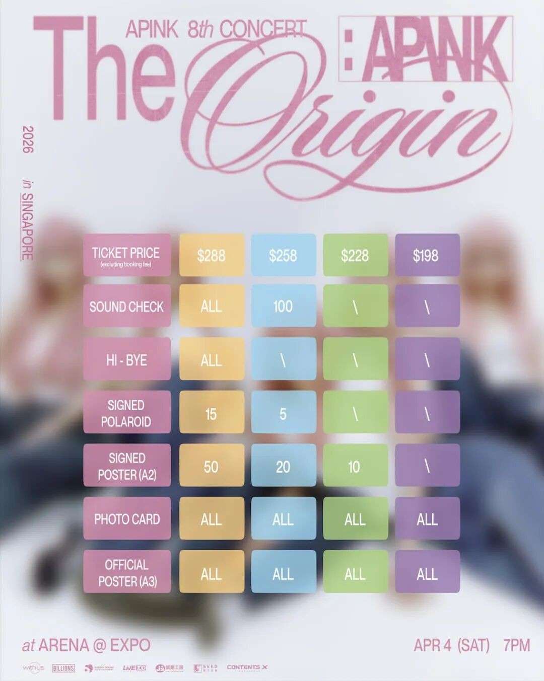 谁的青春没有《NoNoNo》？Apink4月来新加坡开唱