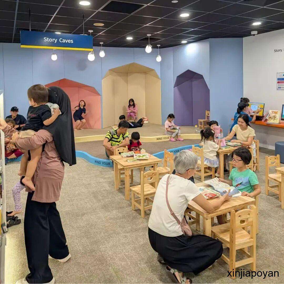 新加坡这家图书馆翻新后太好逛了！能听声景、能刷书、还能待到晚上10点