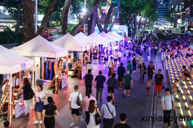 重磅回归!乌节路夜市开跑,限时三天