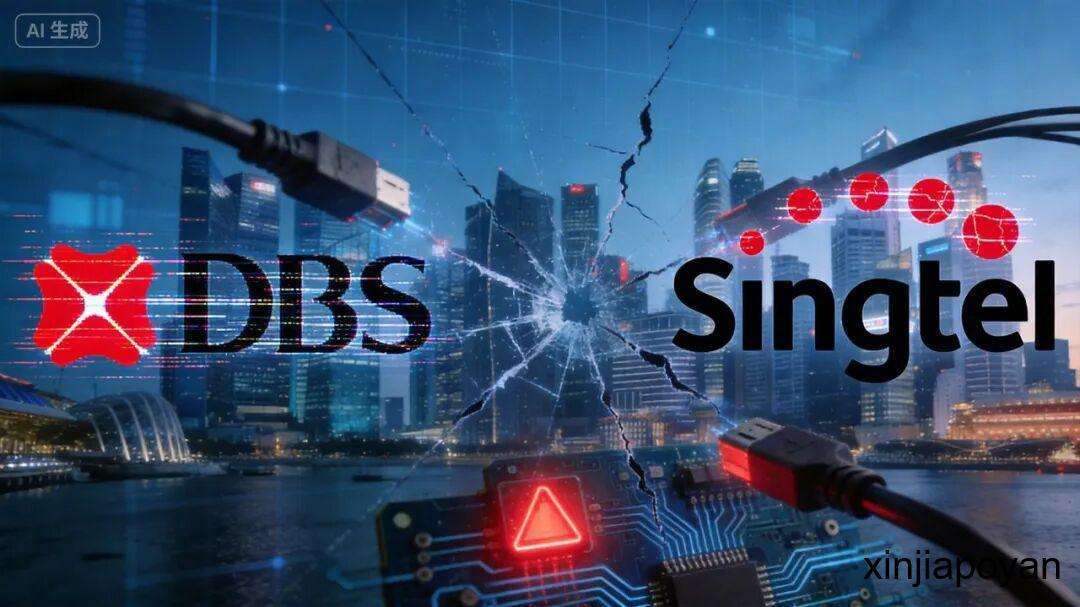 DBS数码服务瘫痪，新电信三日断网风波未平，新加坡数字命脉接连“失守”