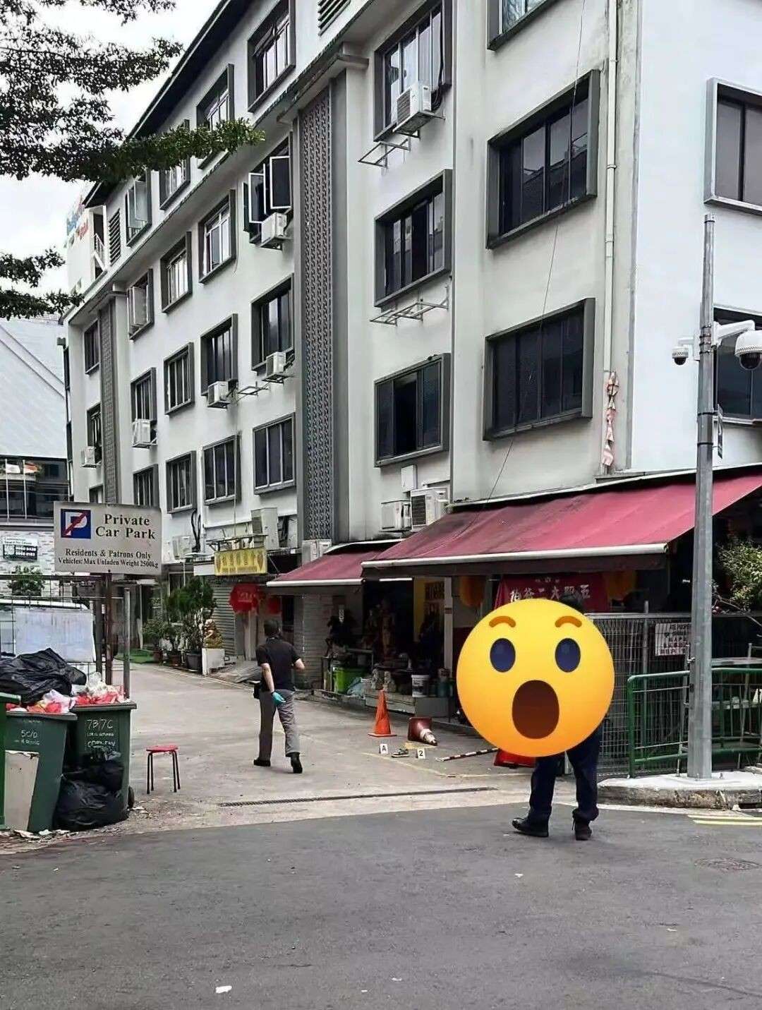新加坡芽笼清晨发生致命血案!疑似前雇员疑持刀砍前雇主