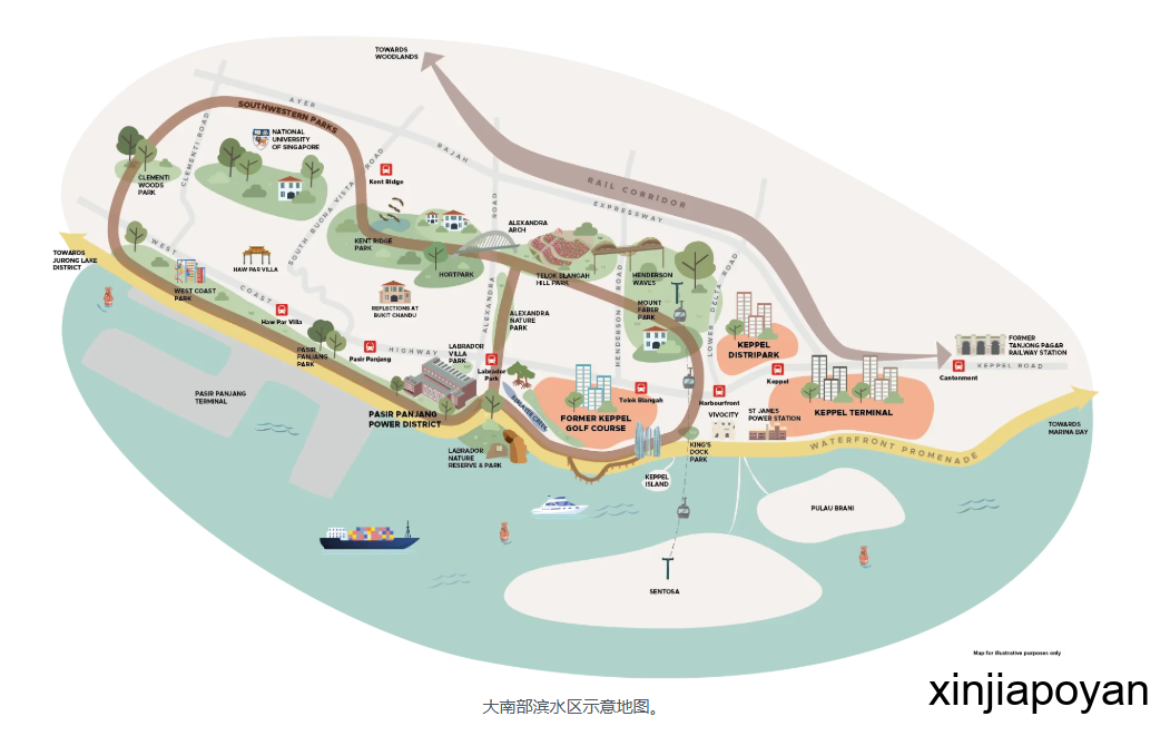 南边连岛,东边造陆!未来30年新加坡的海岸线将彻底改变