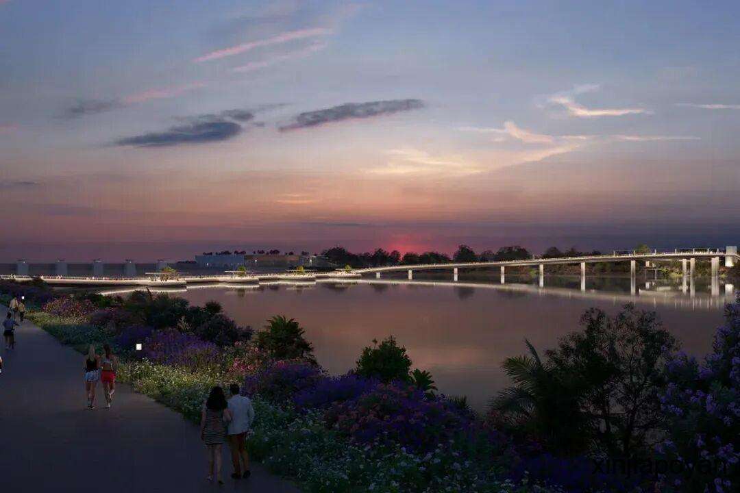 7570万!新加坡滨海湾花园新建水上步行桥