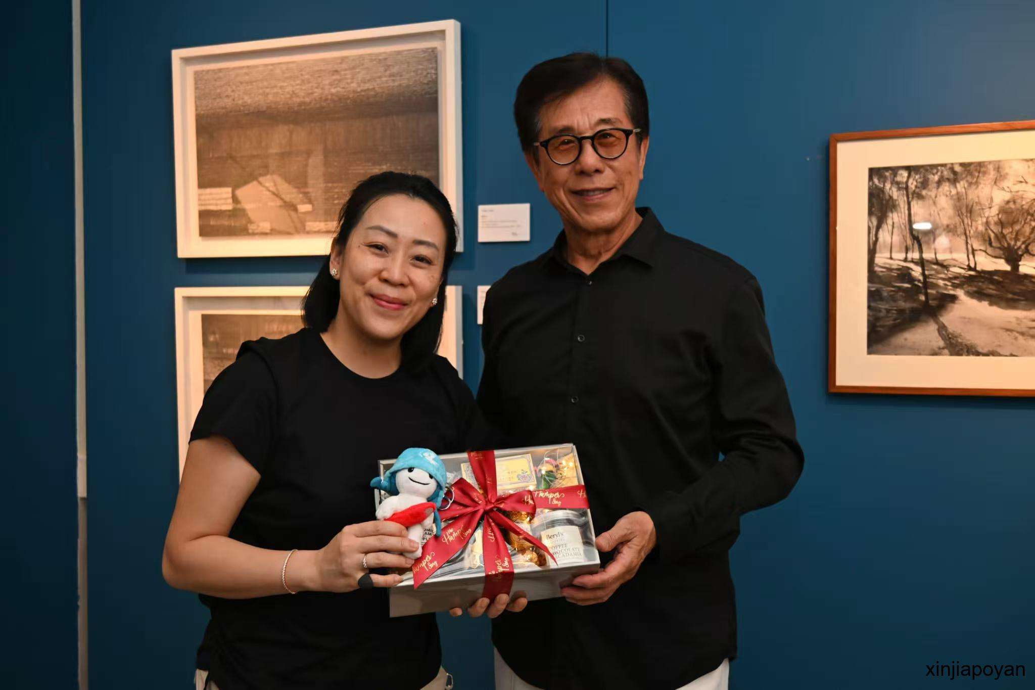新加坡“艺心相连”慈善艺术展落幕,筹逾5万新元支持艺术治疗