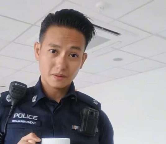 新加坡帅警察火遍全网,网友集体“沦陷”:我的心被偷了,可以报警吗?
