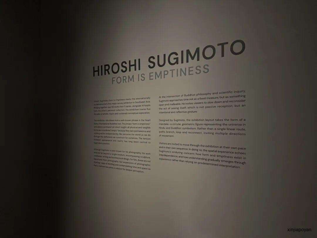 新加坡“色即是空”展实拍!把千年佛经拍成巨幕、把海景冻成永恒