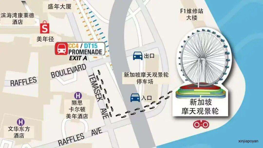 在新加坡滨海湾,你处处能望见新加坡摩天观景轮的身影,可曾真正走进它的「内核」?
