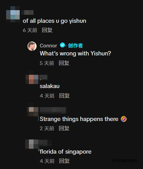 澳洲网红吐槽义顺组屋“脏乱差”,一句“这才是真实的新加坡”引爆全网