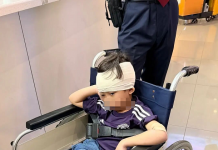 新加坡男童仁川机场被撞,眼眶骨折脑震荡!大韩航空回应惹众怒,全网帮找目击证人